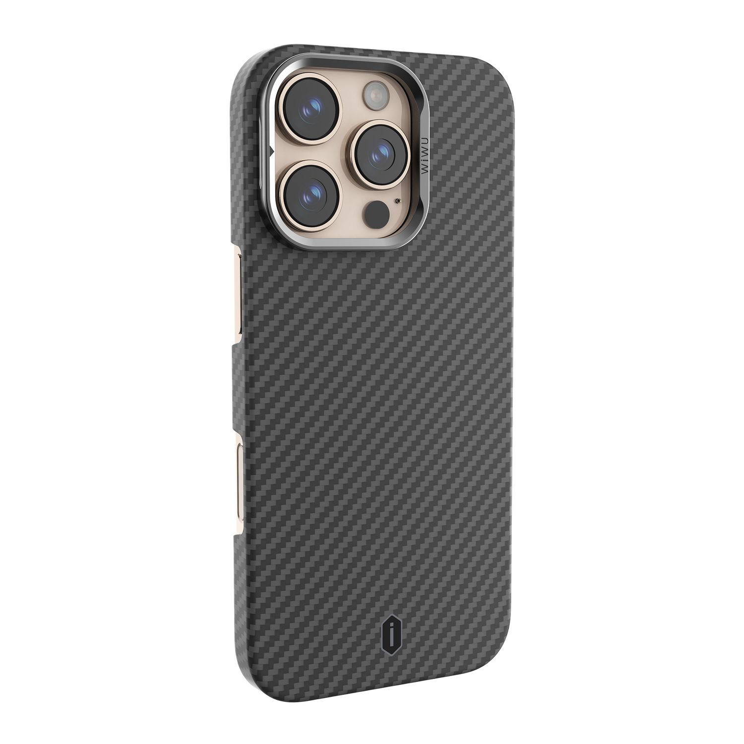 WiWU iPhone 16 Pro Aramid Armor, Black