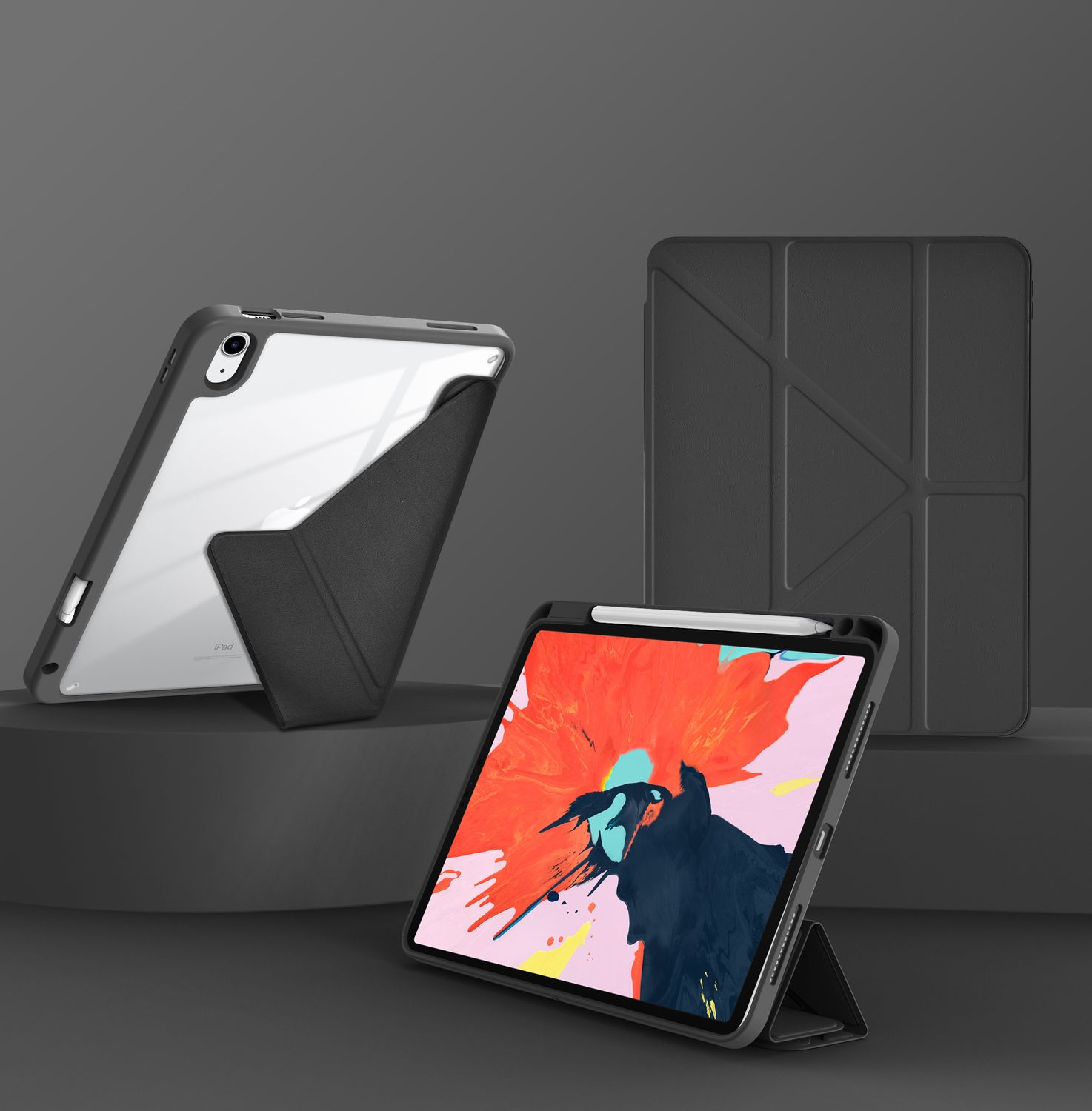 WiWU iPad 10.2/10.5 Defender Protective Case, Black