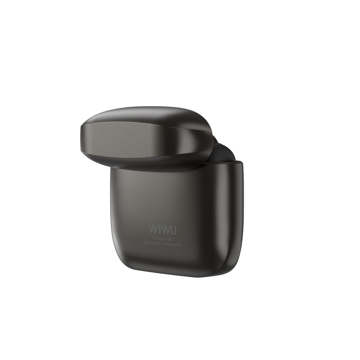 WiWU T35 Hybrid ANC+ENC Earbuds, Black