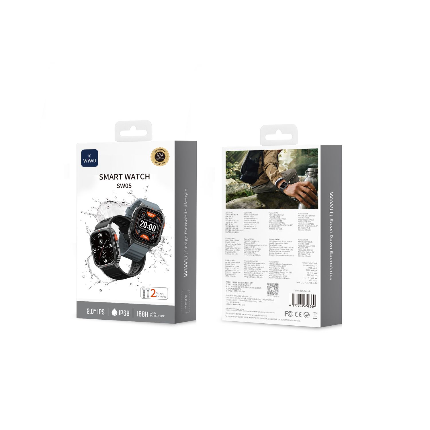 WiWU SW05 Smart Watch, Tarnish