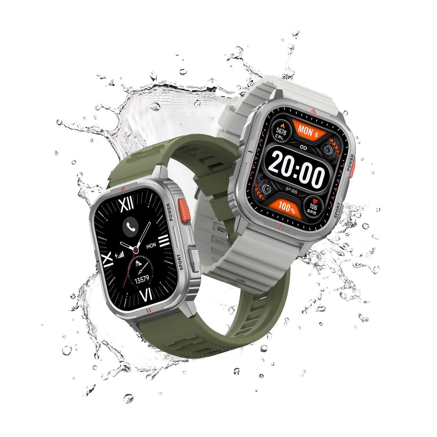 WiWU SW05 Smart Watch, Silvery