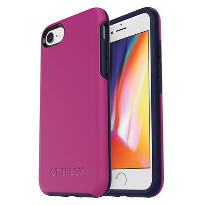 OtterBox iPhone 8 Symmetry Series, Mix Berry Jam (Rouge/Blue) OtterBox iPhone 8 Symmetry Series, Mix Berry Jam (Rouge/Blue)
