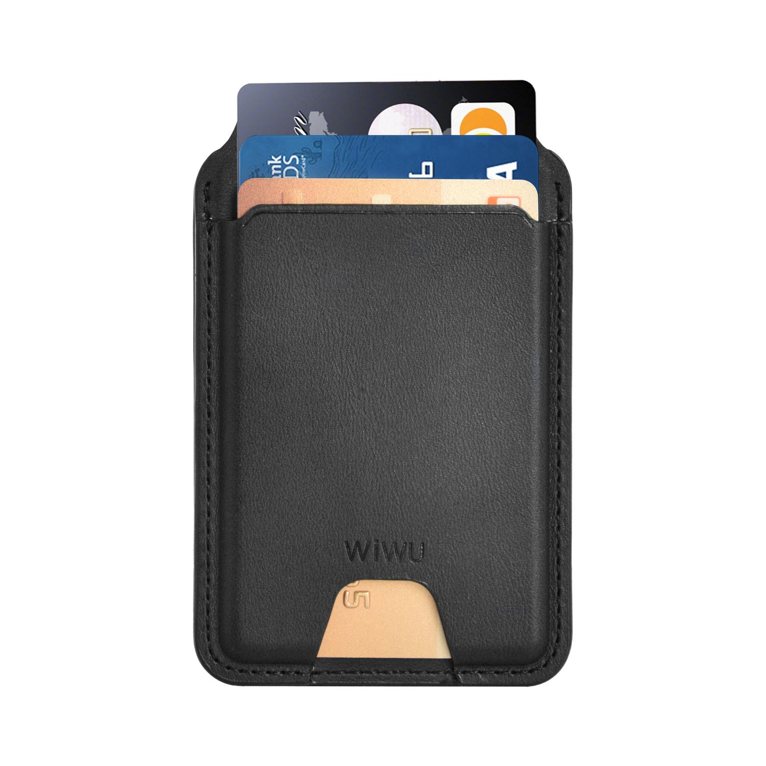 WiWU MW005 Mag Wallet with Findmy, Black