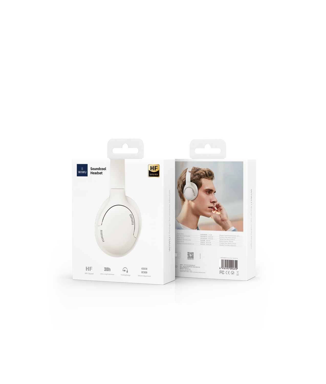 WiWU TD02 Soundcool Headset, White