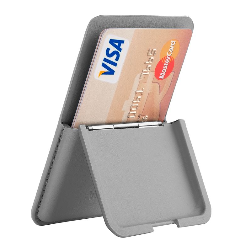 WiWU MW001 Mag Wallet with Stand, Grey