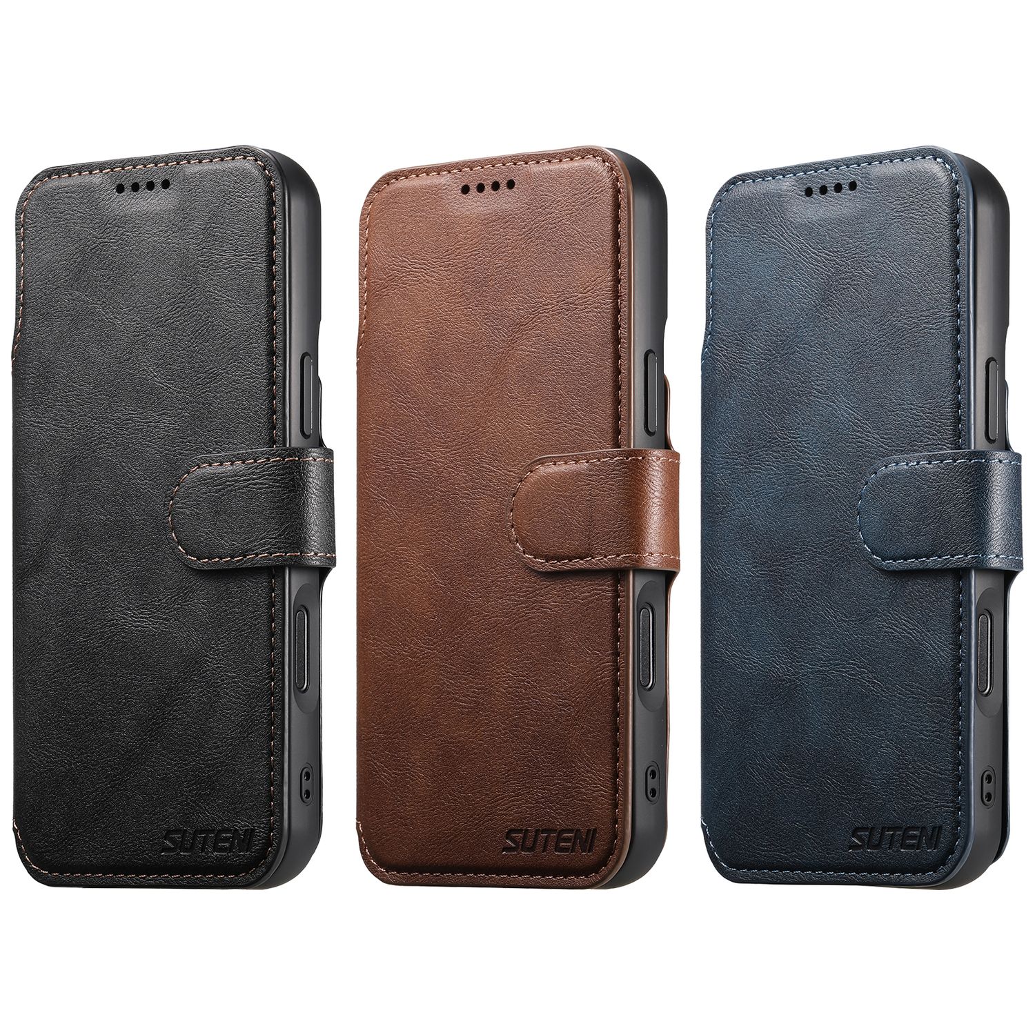 KDS iPhone 16 Pro Q5 Flip Case, Blue