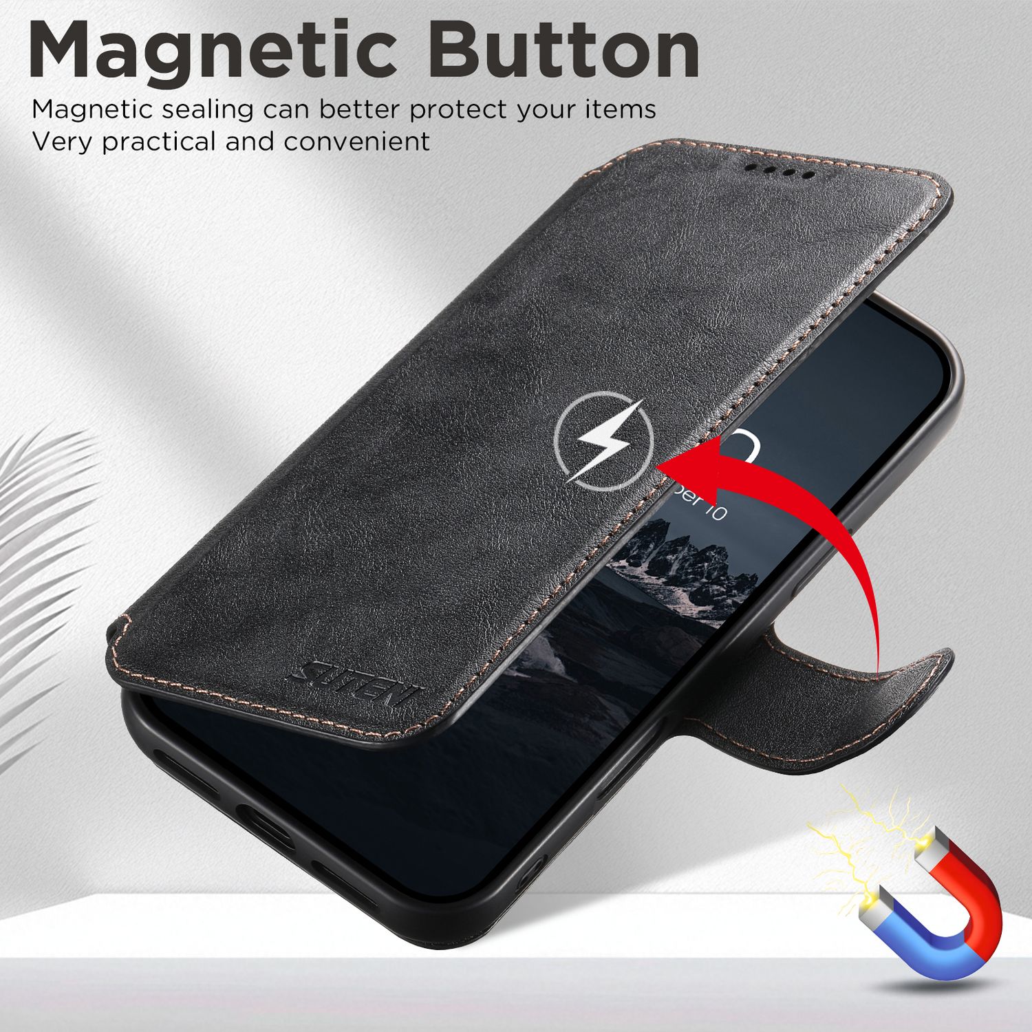 KDS iPhone 17 Q5 Flip Case, Black