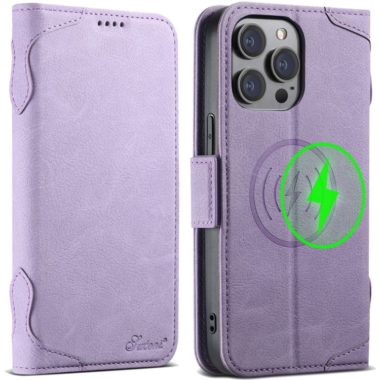 KDS iPhone 16 Pro Max J7 Flip Case with MagSafe, Purple