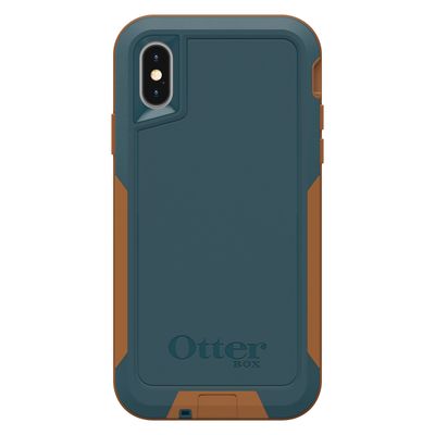 OtterBox iPhone Xs Strada Series, Shadow (Black/Pewter)