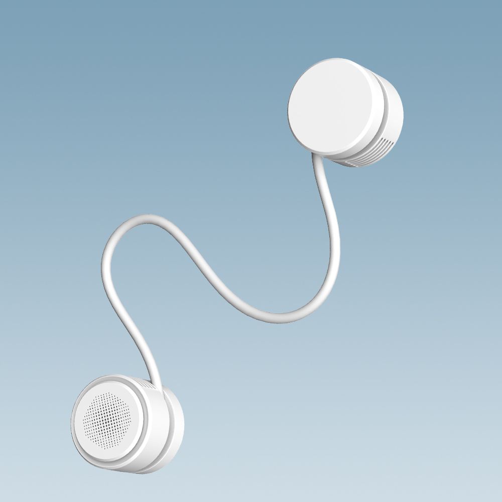 WiWU FS014 Twins Neck Fan, White