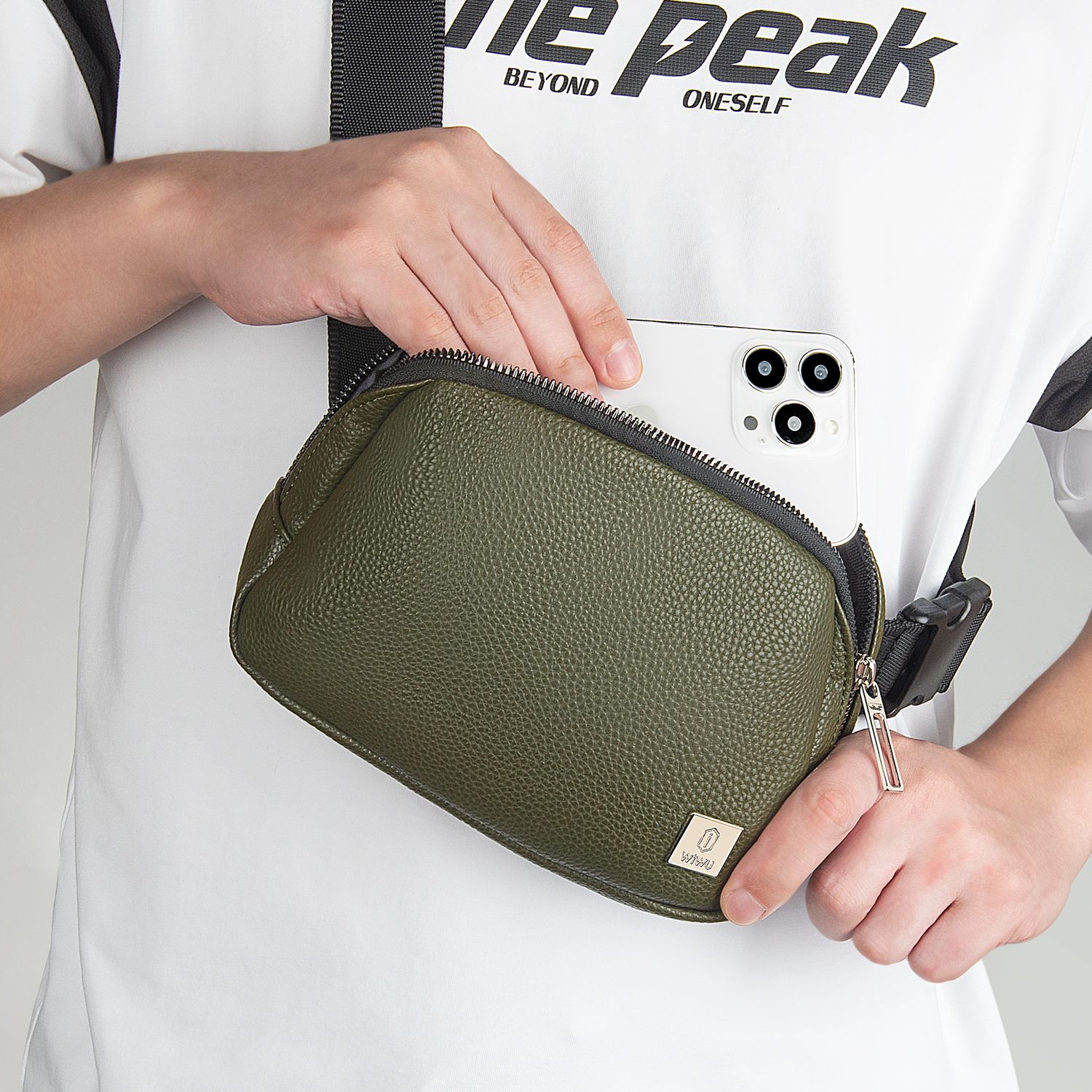 WiWU Lulu Crossbody Bag, Green