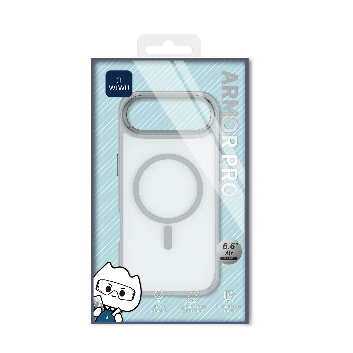 WiWU iPhone Air Armor Pro Case, Black