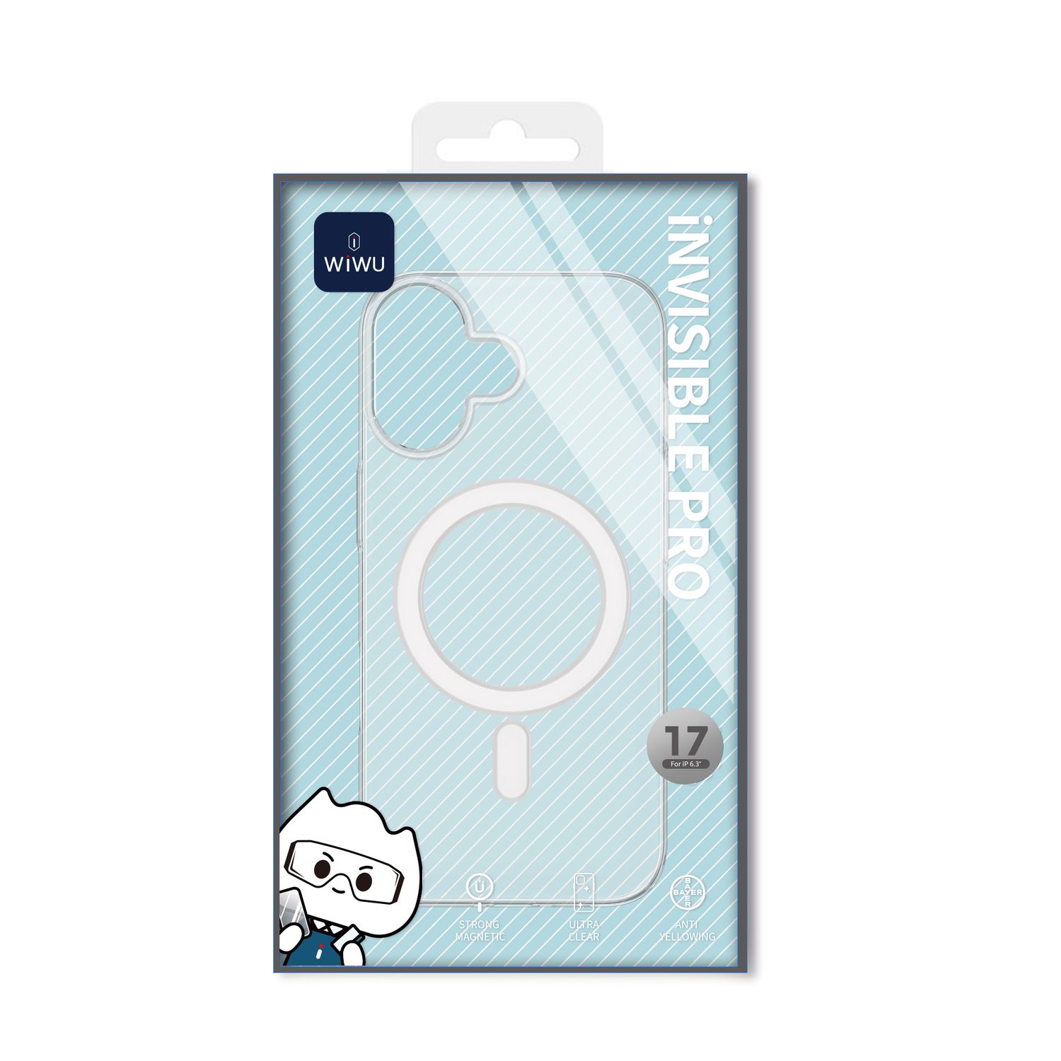 WiWU iPhone 17 Invisible Pro, Clear