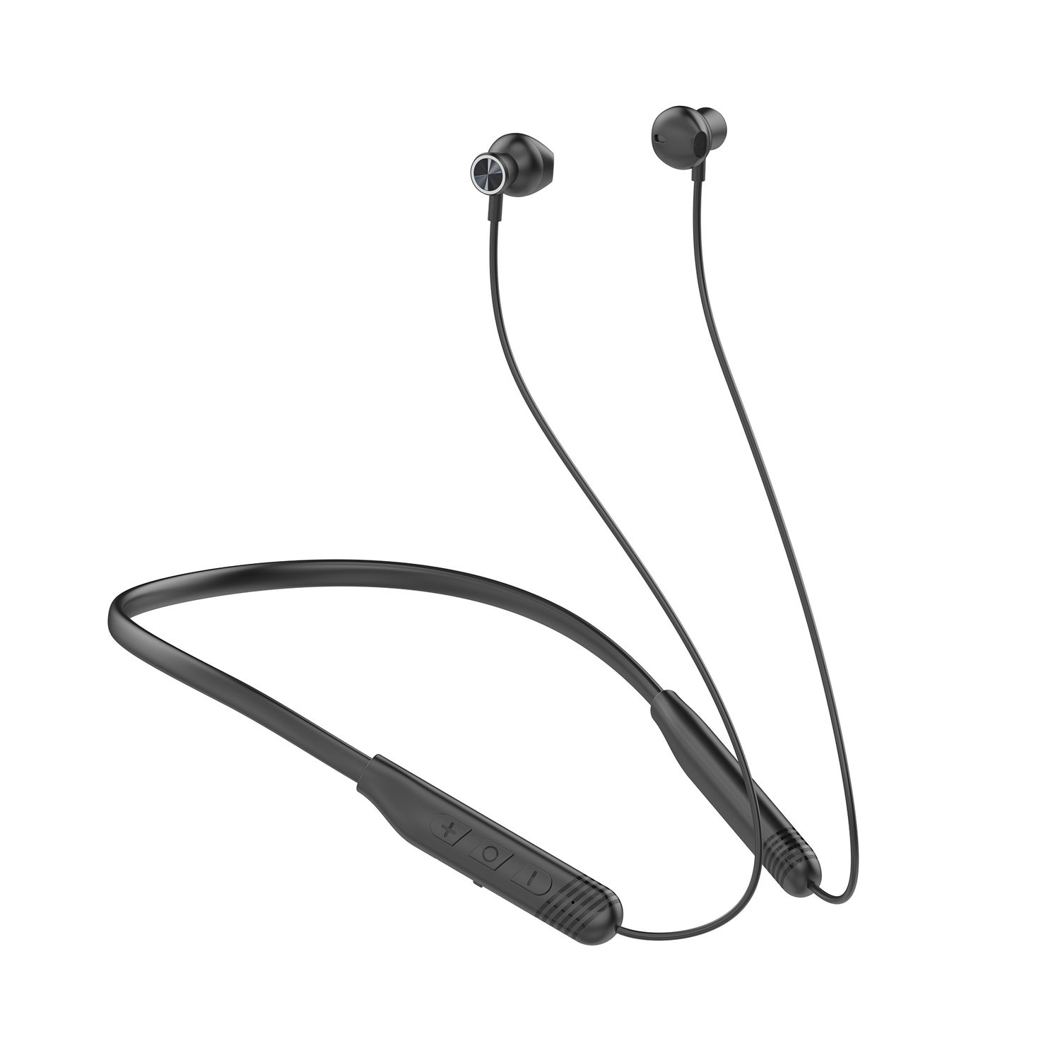 WiWU GB05 Flex Wireless Neckband Earphone, Black
