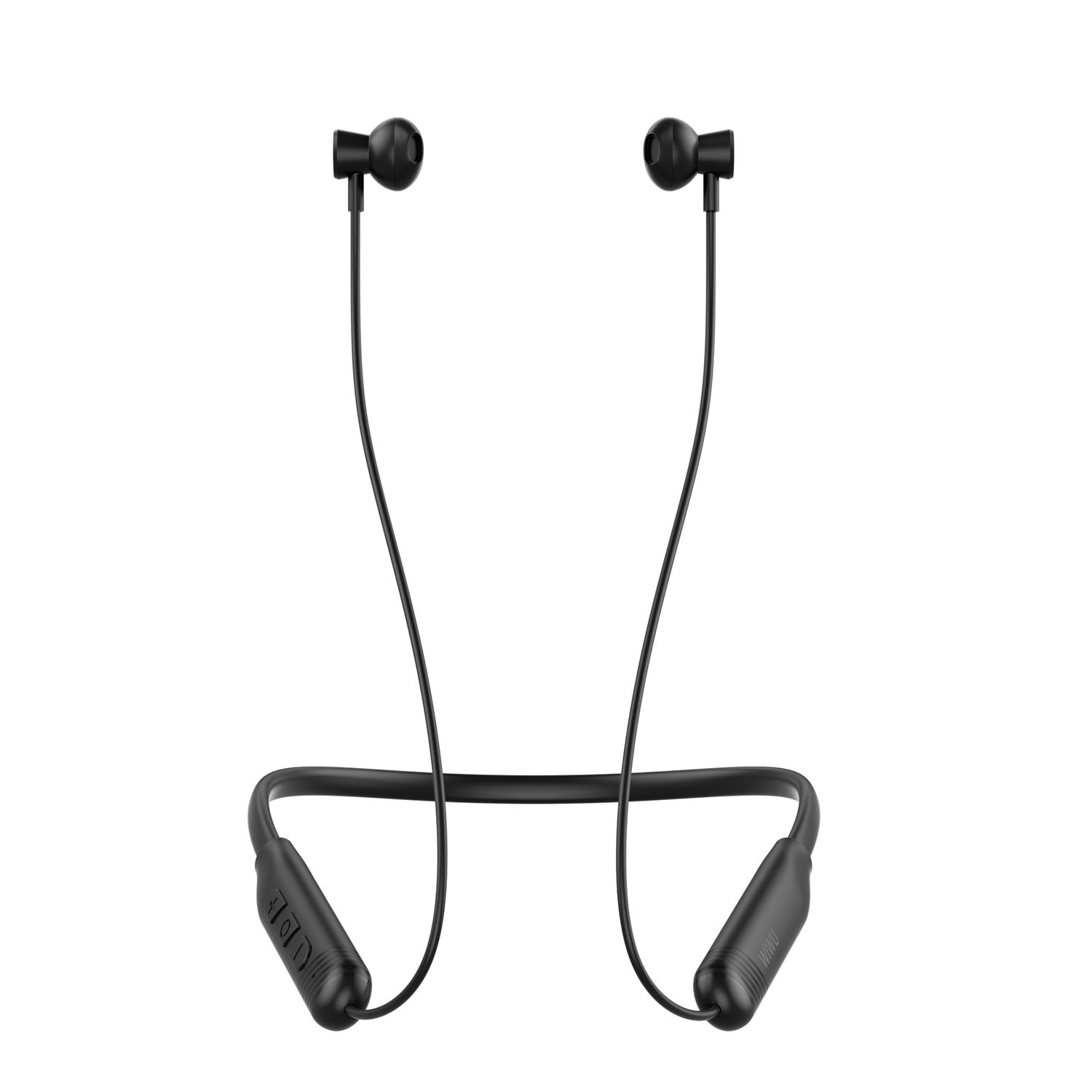 WiWU GB05 Flex Wireless Neckband Earphone, Black