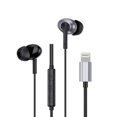 WiWU EB319 Lightning Earbuds, 1.2M Black