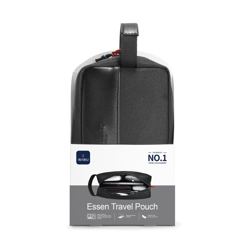WiWU Essen Travel Pouch, Black