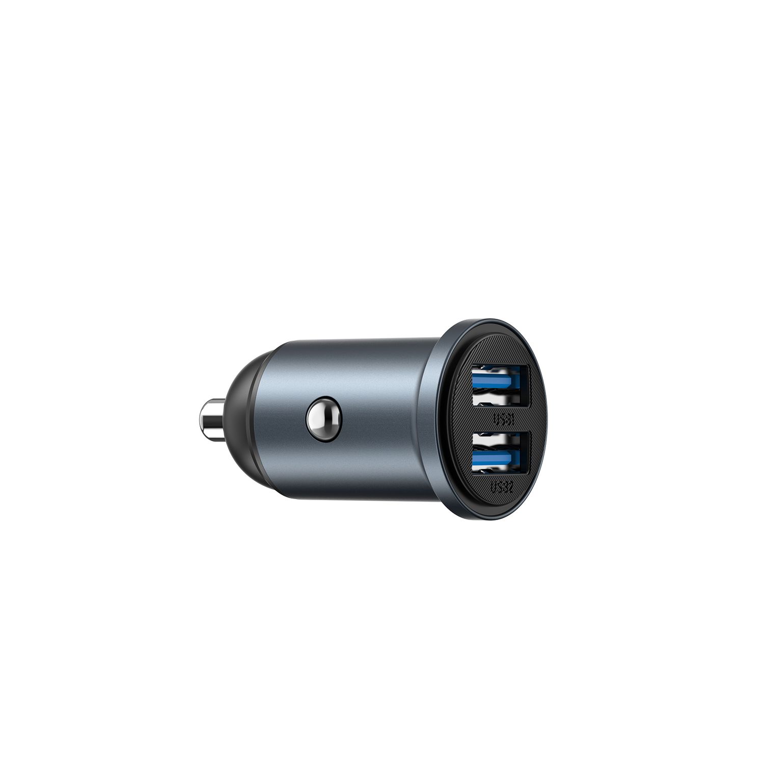 WiWU CC31 Nano Lite 2A Car Charger 12W, Grey