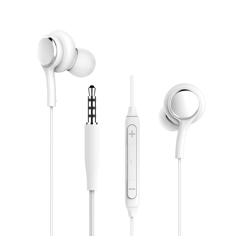 WiWU EB310 3.5mm Jack Wired Earphone, White