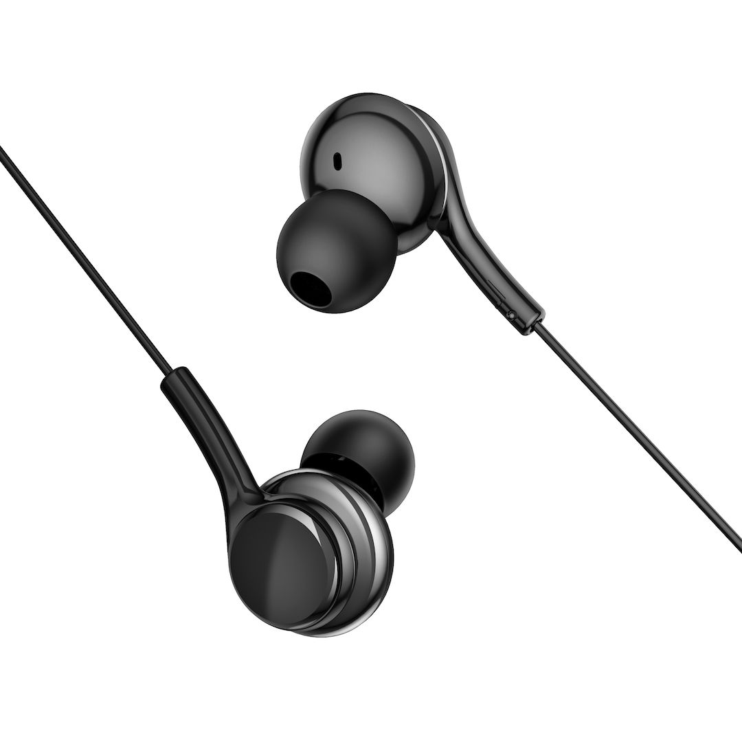 WiWU EB310 3.5mm Jack Wired Earphone, Black