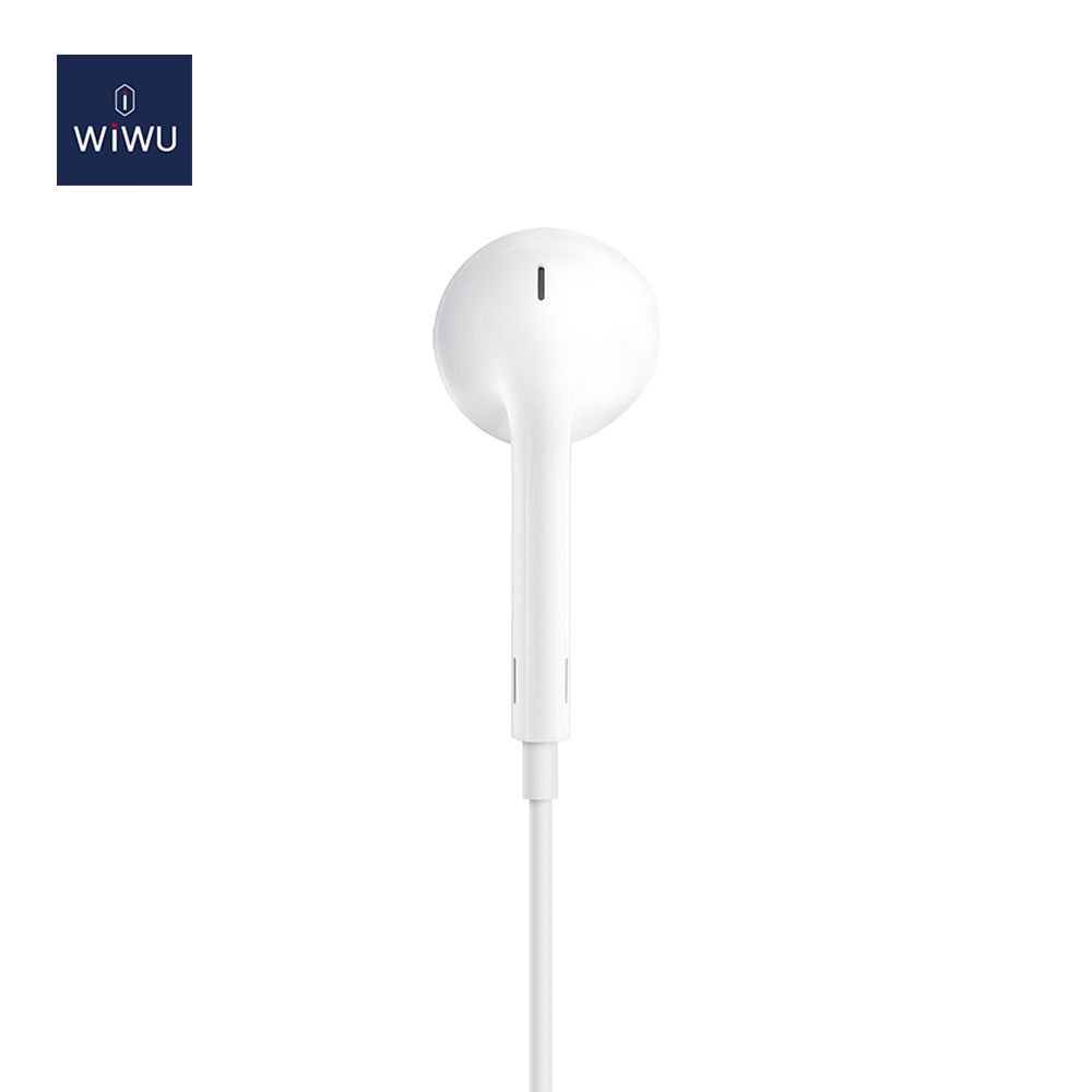WiWU Wired Type-C Earbuds 303, White