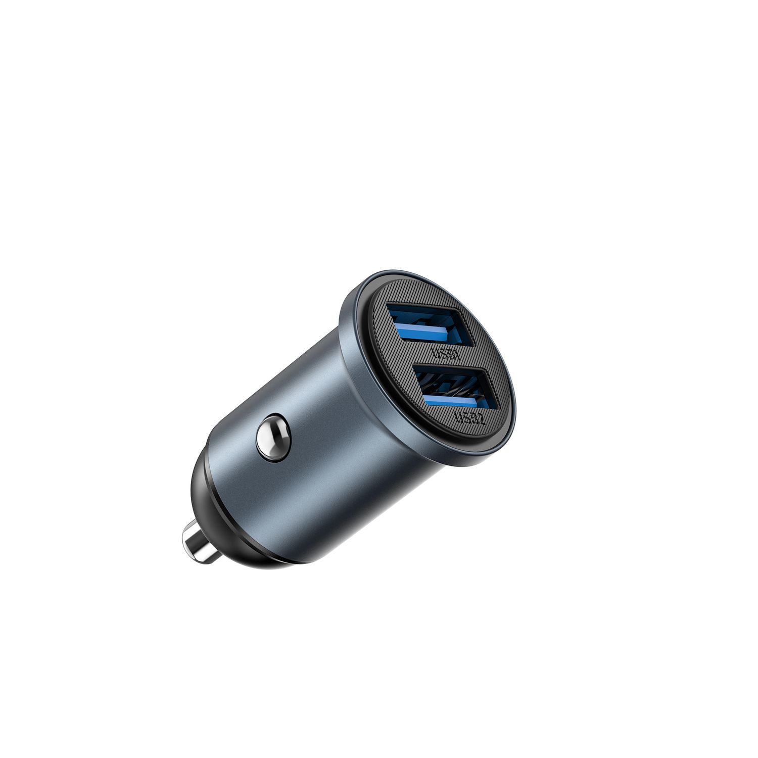 WiWU CC31 Nano Lite 2A Car Charger 12W, Grey
