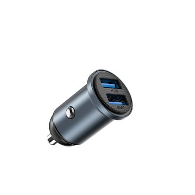 WiWU CC31 Nano Lite 2A Car Charger 12W, Grey WiWU CC31 Nano Lite 2A Car Charger 12W, Grey