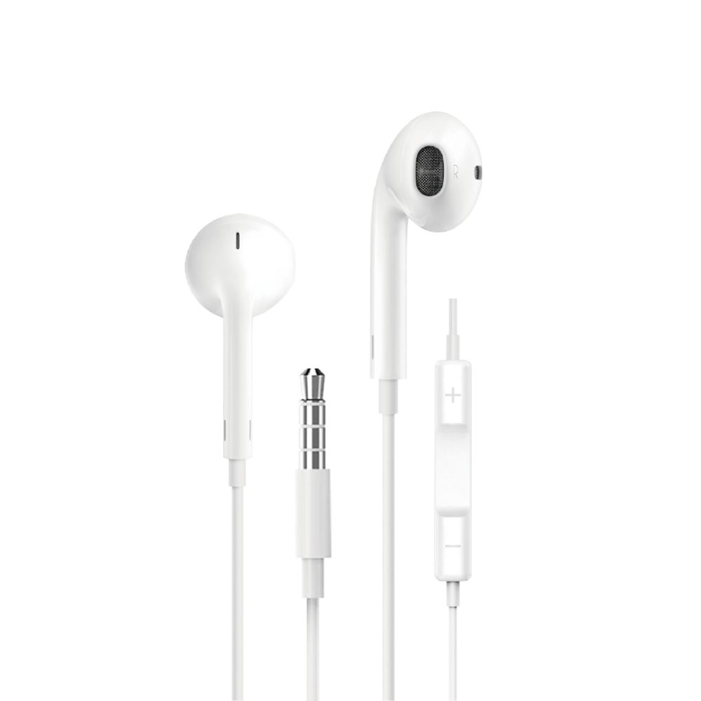 WiWU Earbuds 101 3.5mm Audio Jack, White