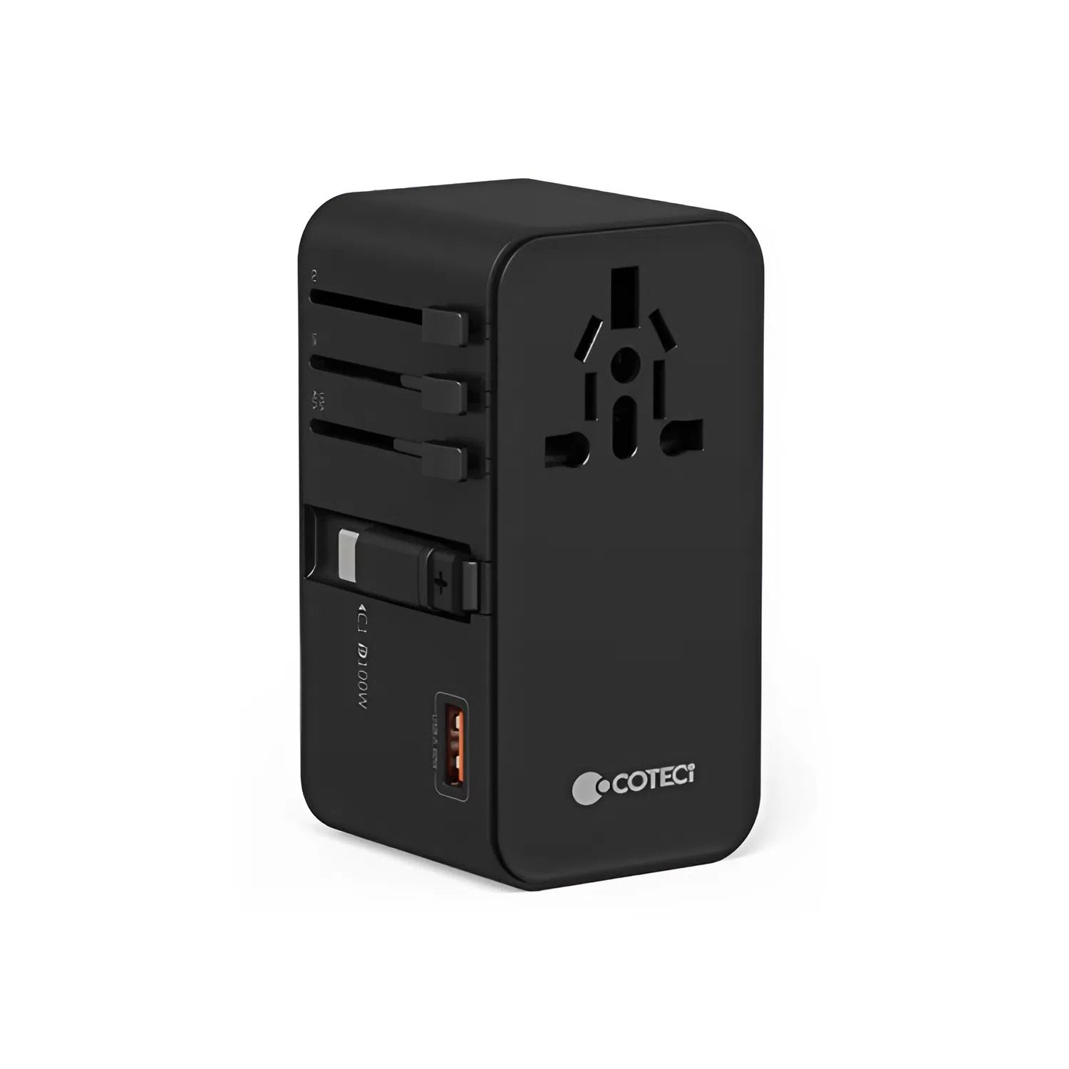 Coteci Gan Universal Travel Charger, 100W