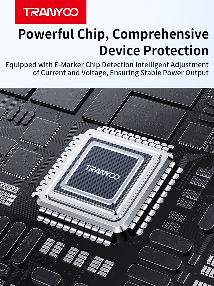 Tranyoo T-S16C USB to Type-C 5A Fast Charging Cable, 2M