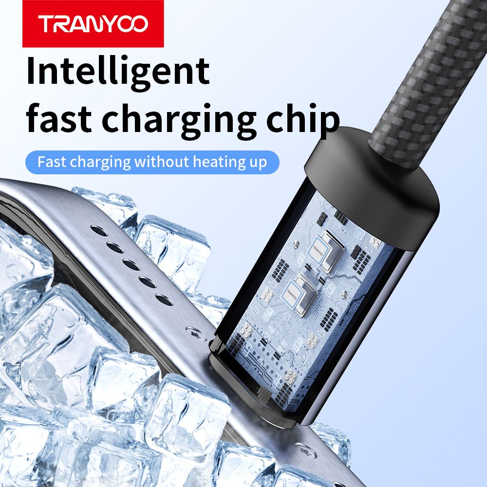 Tranyoo T-P2I Metal Braid PD 60w, Cable