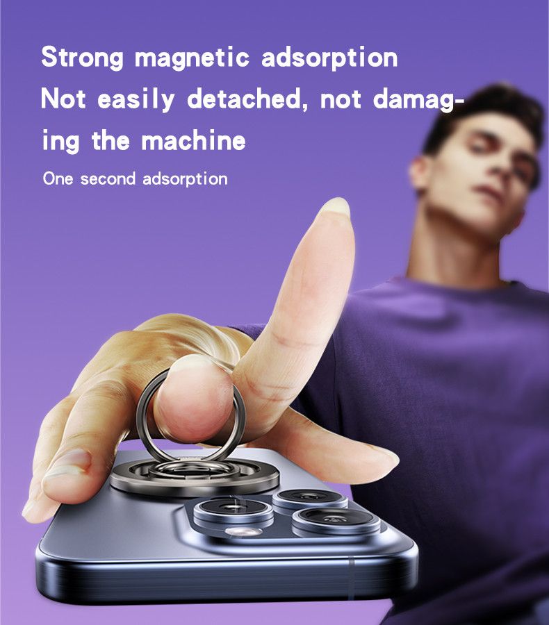 Yesido C206 Ring Magnetic Dual Axis Phone Holder
