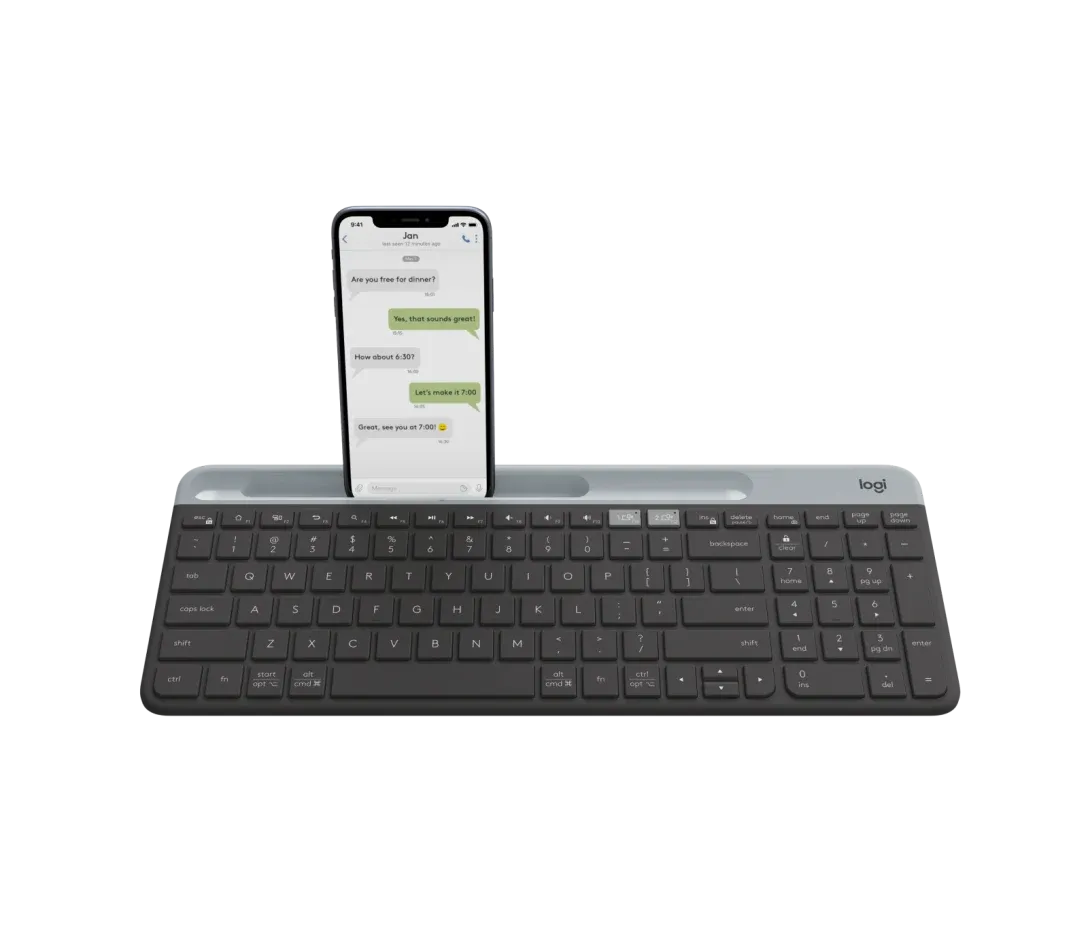 Logitech Slim Multi-Device BT KB, K580, Black