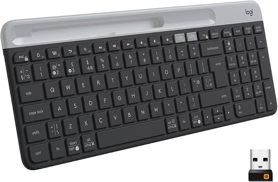 Logitech Slim Multi-Device BT KB, K580, Black
