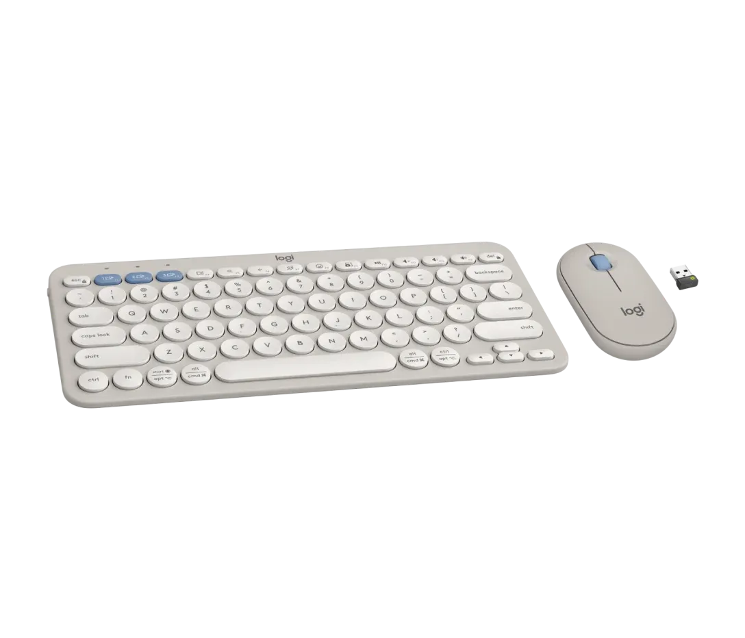 Logitech Pebble 2 Combo, White