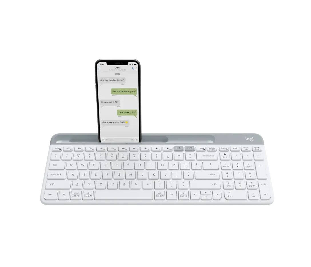 Logitech K580 Keyboard, White