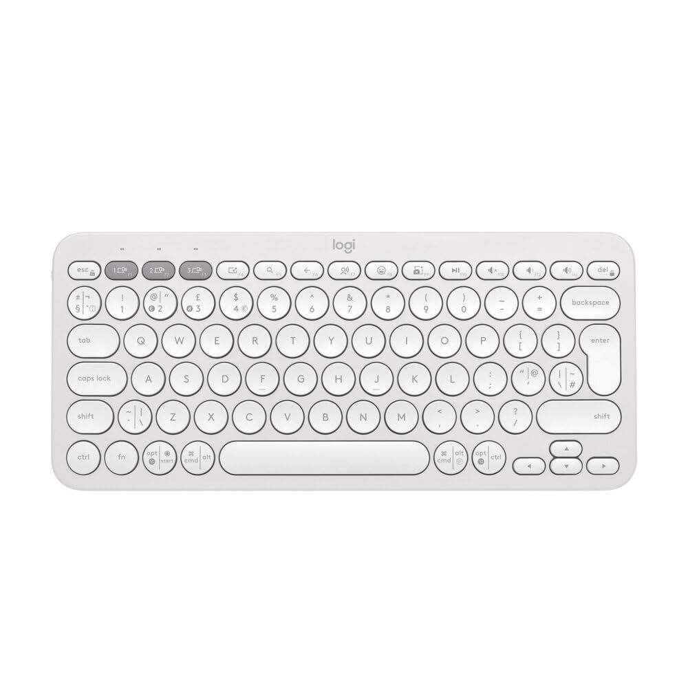 X001006RE7-Logitech Multi-Device BT KB, K380, White