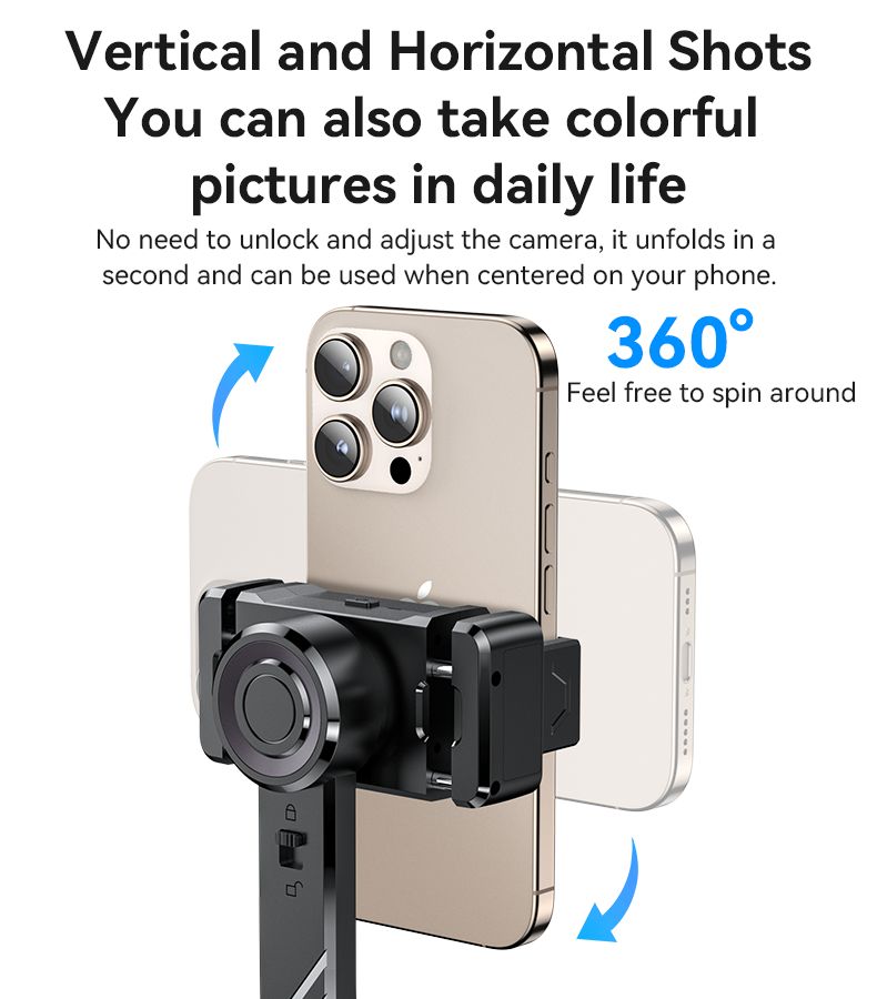 Yesdio SF28 Selfie Stick Gimbal Stabilizer 695MM