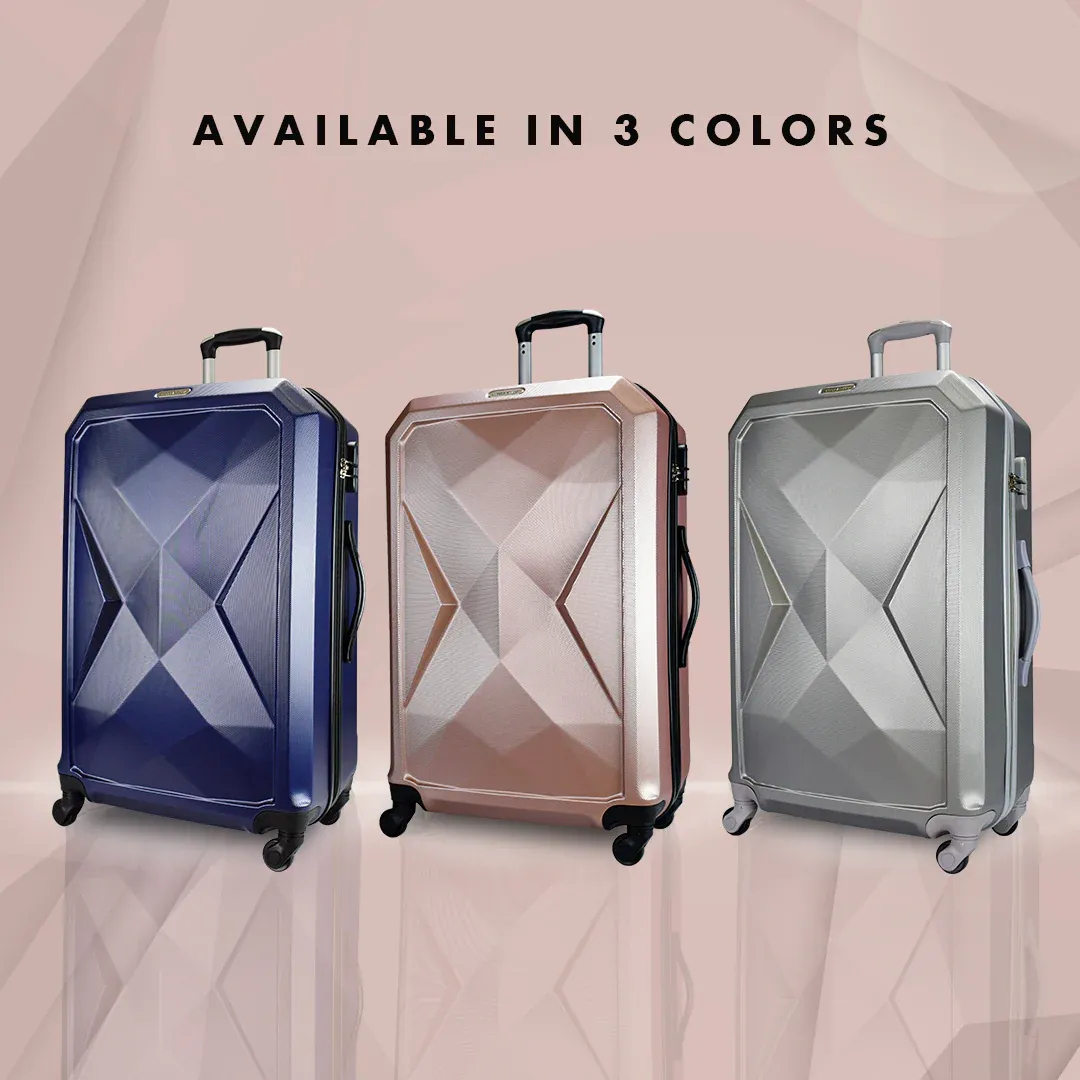 Urbanlite Rubik 28inch Hardcase Luggage, Midnight Blue