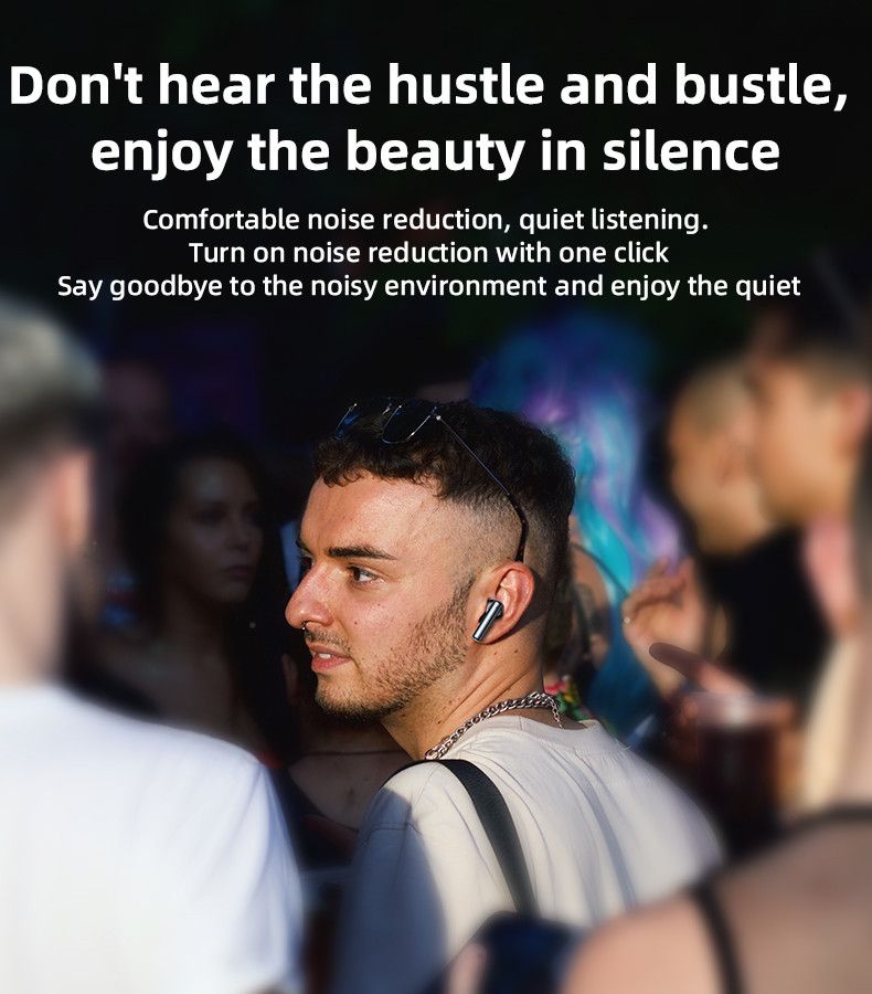 Yesido TWS23 True Wireless Earbuds, Black