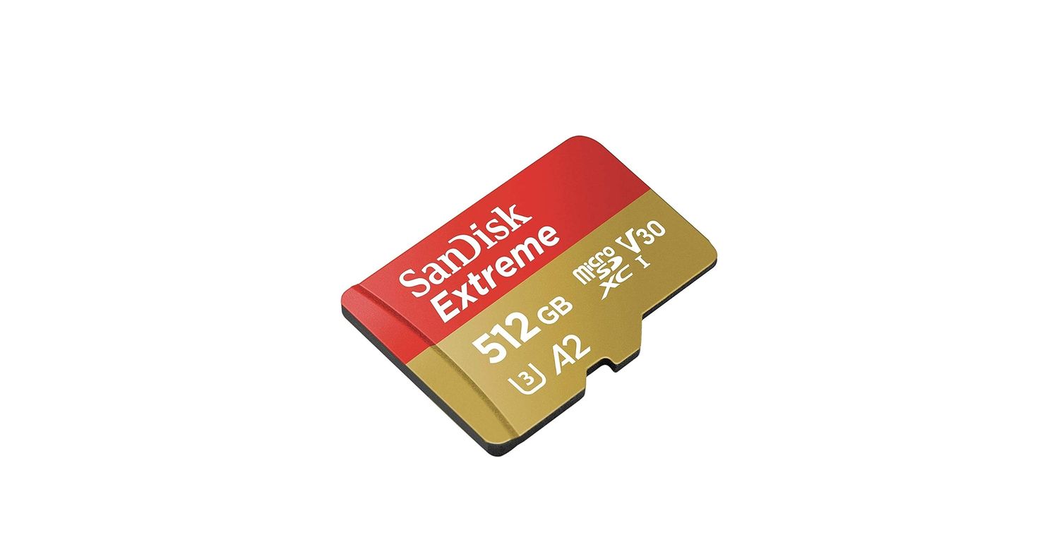 SanDisk 512GB Extreme microSDXC Card