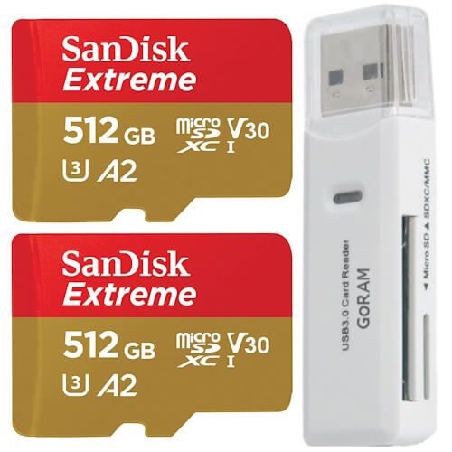 SanDisk 512GB Extreme microSDXC Card