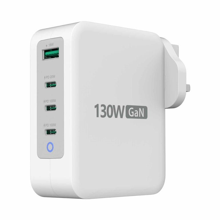 J5CREATE 130W GAN USB-C 4-PORT CHARGER