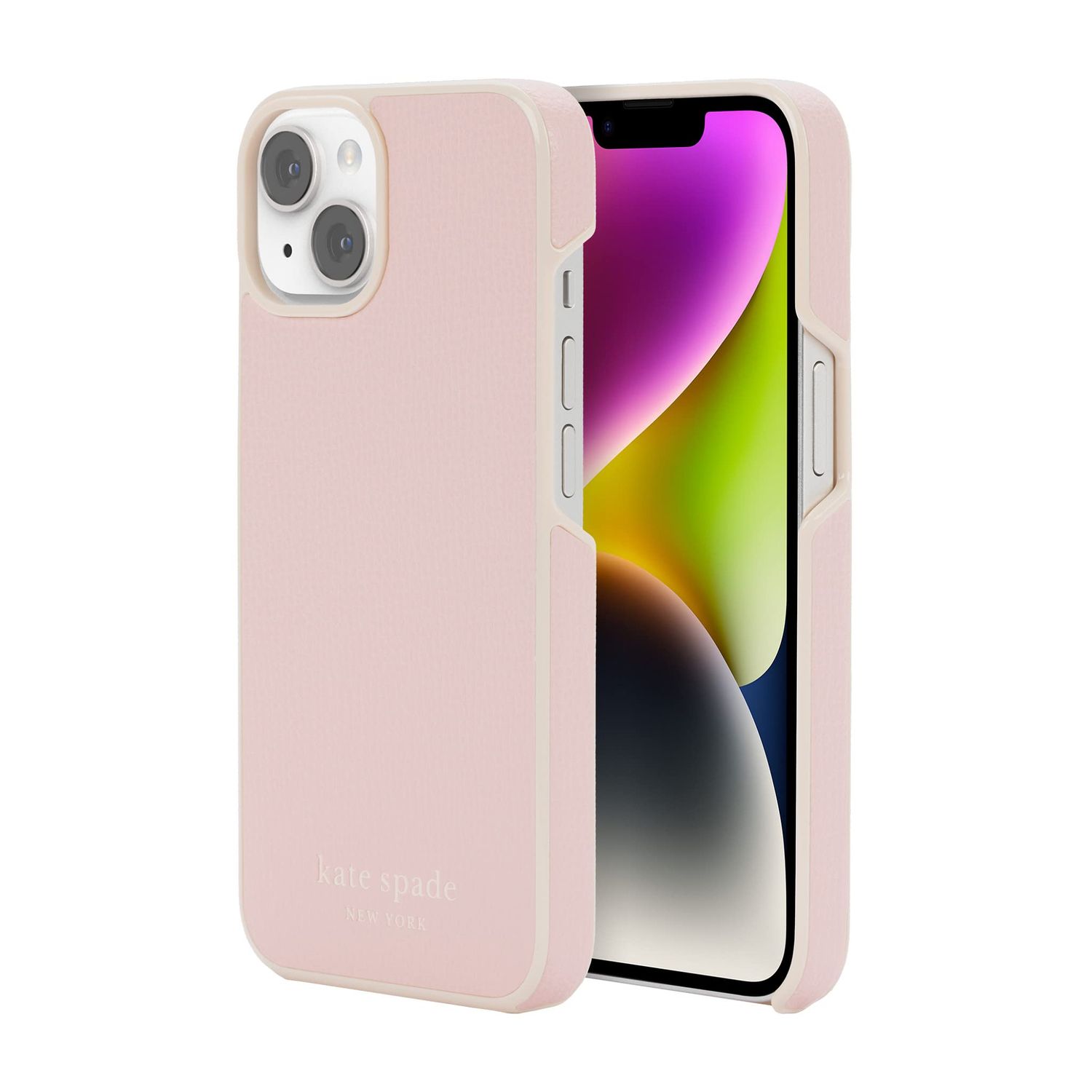 KSNY iPhone 14 Pro Wrap Case, Coral Gable/Mil