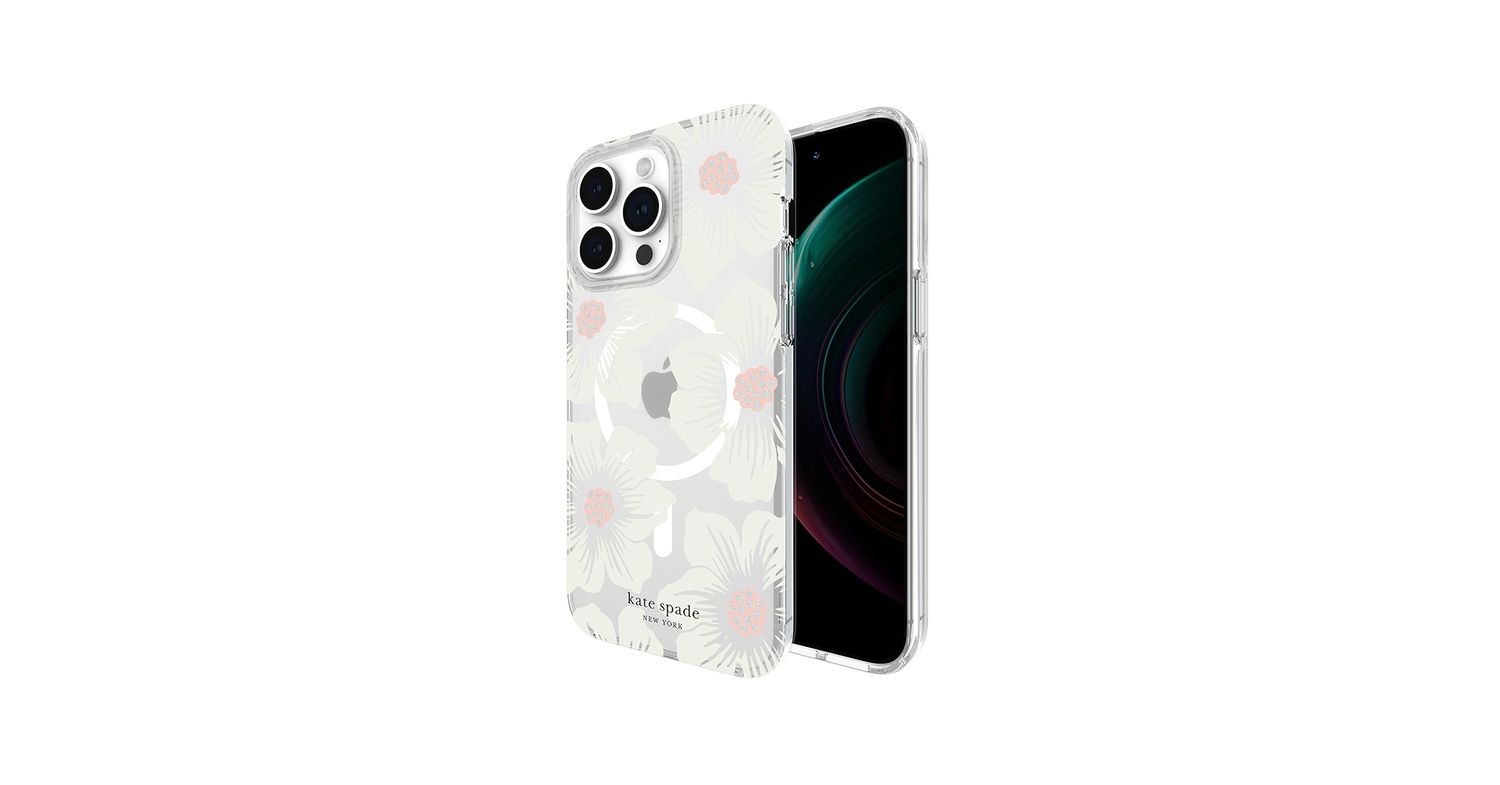 KSNY Protective Hardshell for MagSafe Case for iPhone 15 Pro Max - Hollyhock Cre