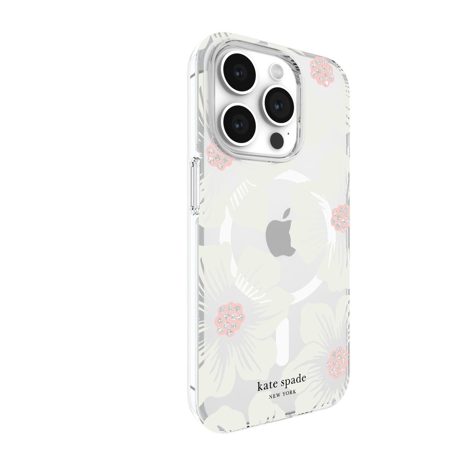 KSNY Protective Hardshell for MagSafe Case for iPhone 15 Pro - Hollyhock Cream/B