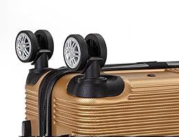 World Polo 24 inch Lightweight Luggage (3612-24 MU)