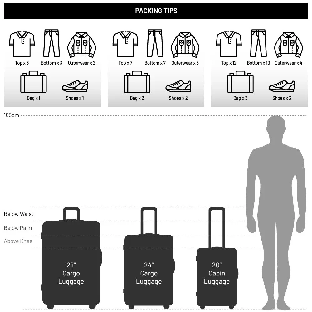 Urbanlite Ray 20 inch Hardcase Luggage, Midnight Blue