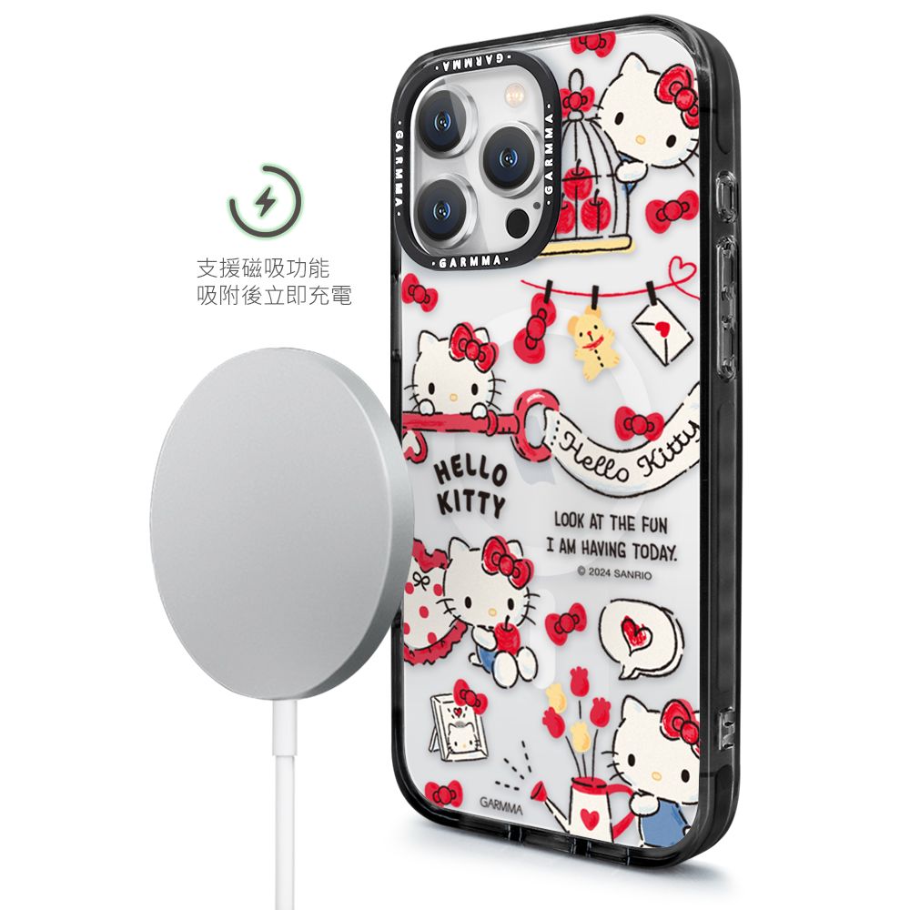 Sanrio iPhone 16 Plus MagSafe Case, Kitty Life