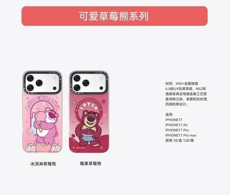 Disney iPhone 17 Pro Max MagSafe Case, Lotso Iceream